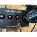 M-Audio M-Track Duo USB-B Audio Interface