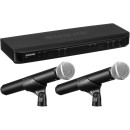 Shure BLX288/PG58 Wireless Handheld Microphone