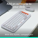 Logitech POP ICON Wireless Keyboard & Mouse Combo