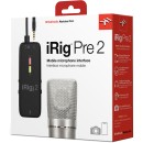 IK Multimedia iRig Pre 2 Ultracompact XLR Microphone Interface